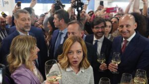 MELONI AL VINITALYย La premier: saremo implacabili contro ย chi danneggiaย i prodotti italiani