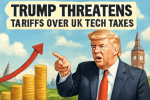 Trump Threatens Tariffs Over UK Tech Taxes: Retaliation or Protectionism?