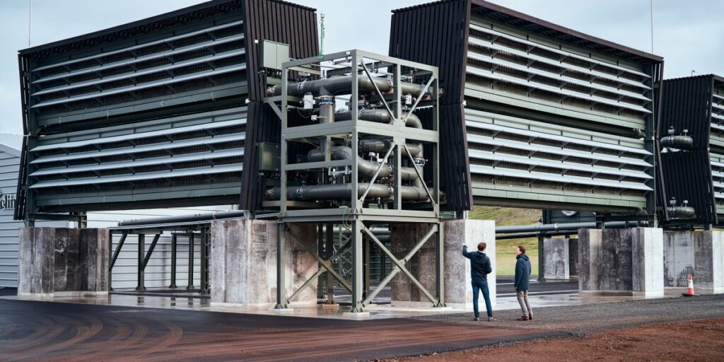 The Trump administration may cut funding for two major direct-air capture plants